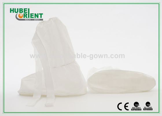 80g/m2 PP CPE Disposable Boot Covers With PVC Sole