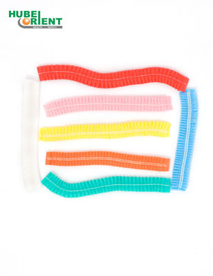 ISO13485 Disposable Nonwoven Surgical Mob Cap With Double Elastic