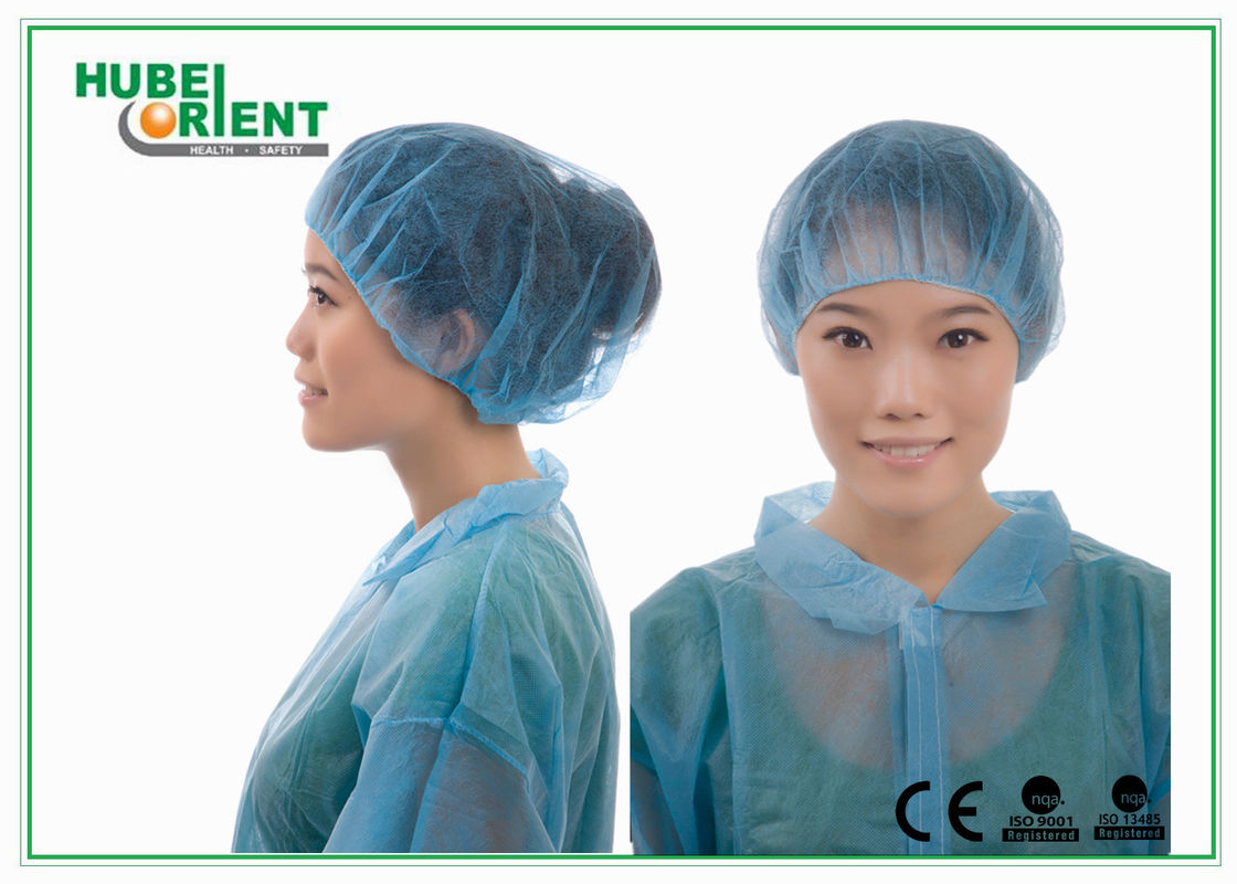 Disposable Dust Proof Sterile Bouffant Head Cap For Hospital