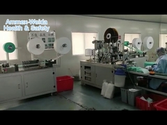 EN14683/ASTMF2100 ที่ได้รับการอนุมัติ หน้ากากผ่าตัดใช้ครั้งเดียว พร้อมผ้าพันคอสําหรับโรงพยาบาล/คลินิก