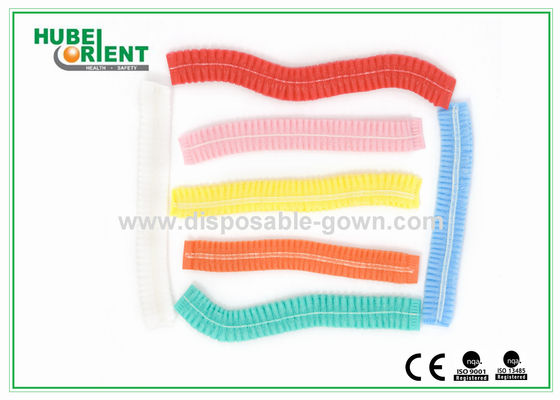 ISO13485 Nonwoven Disposable Round Cap With Double Elastic