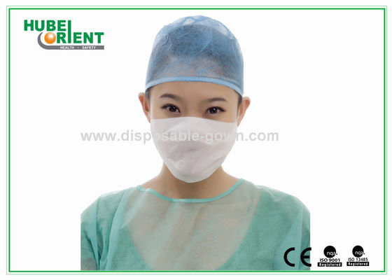 Earloop White Paper Disposable Face Mask For Laboratory
