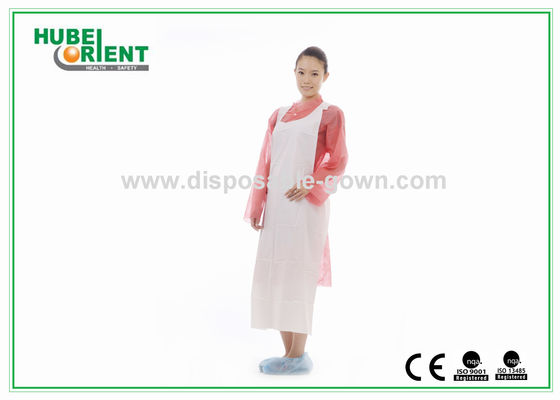 Polythene Disposable Aprons/Waterproof Plastic Colored Aprons For Kitchen