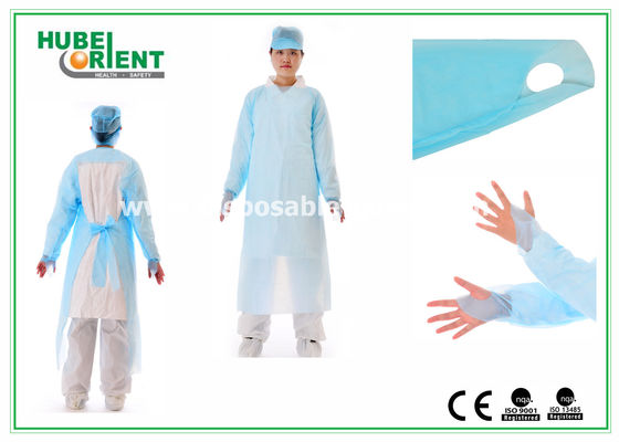 Lightweight Non Stimulating Protective Disposable CPE Gown