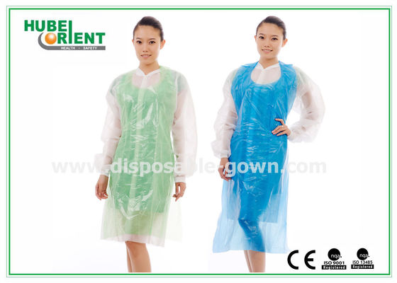 Dust Prevention Polythene One Time Apron 28''X42'' 28''X46''