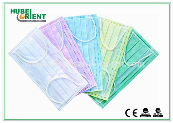 Medical Non Stimulating Elastic Non Sterile Nonwoven Face Mask