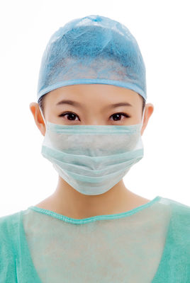 Non Sterile Disposable Face Mask With Latex Free Elastic Earloop