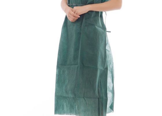 Single Use Nonwoven Patient Gown Without Sleeves