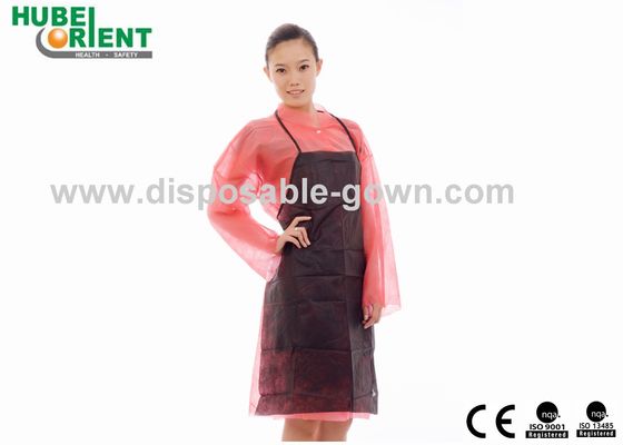 Antibacterial 40gsm Polypropylene Nonwoven Single Use Apron