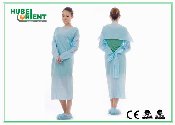 CPE Long Sleeve Protective Gowns Non Stimulating Protective Gown