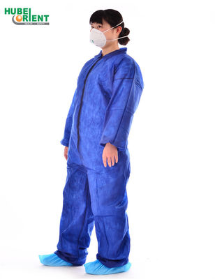 Light Surgical Disposable Coveralls Non-Woven Microporous Fabric