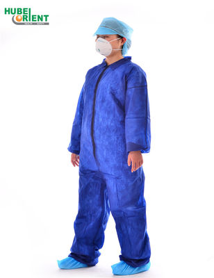 Light Surgical Disposable Coveralls Non-Woven Microporous Fabric