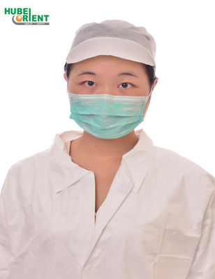 Breathable Tyvek Disposable Lab Coats With Shirt Collar