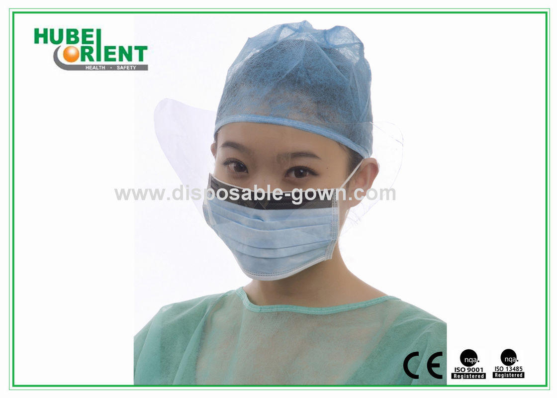 2ply 3ply Earloop Disposable Face Mask With Anti Fog Visor