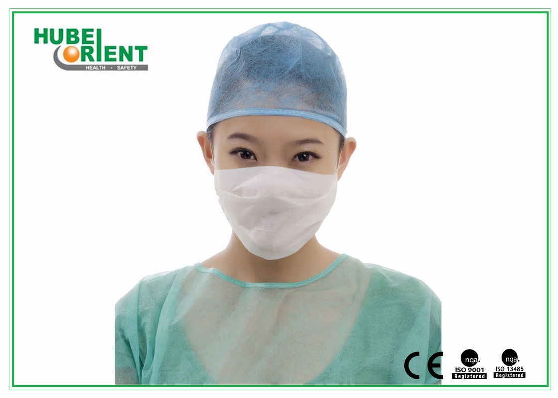 Anti Dust White 2 Ply Paper Disposable Face Masks for Hospital