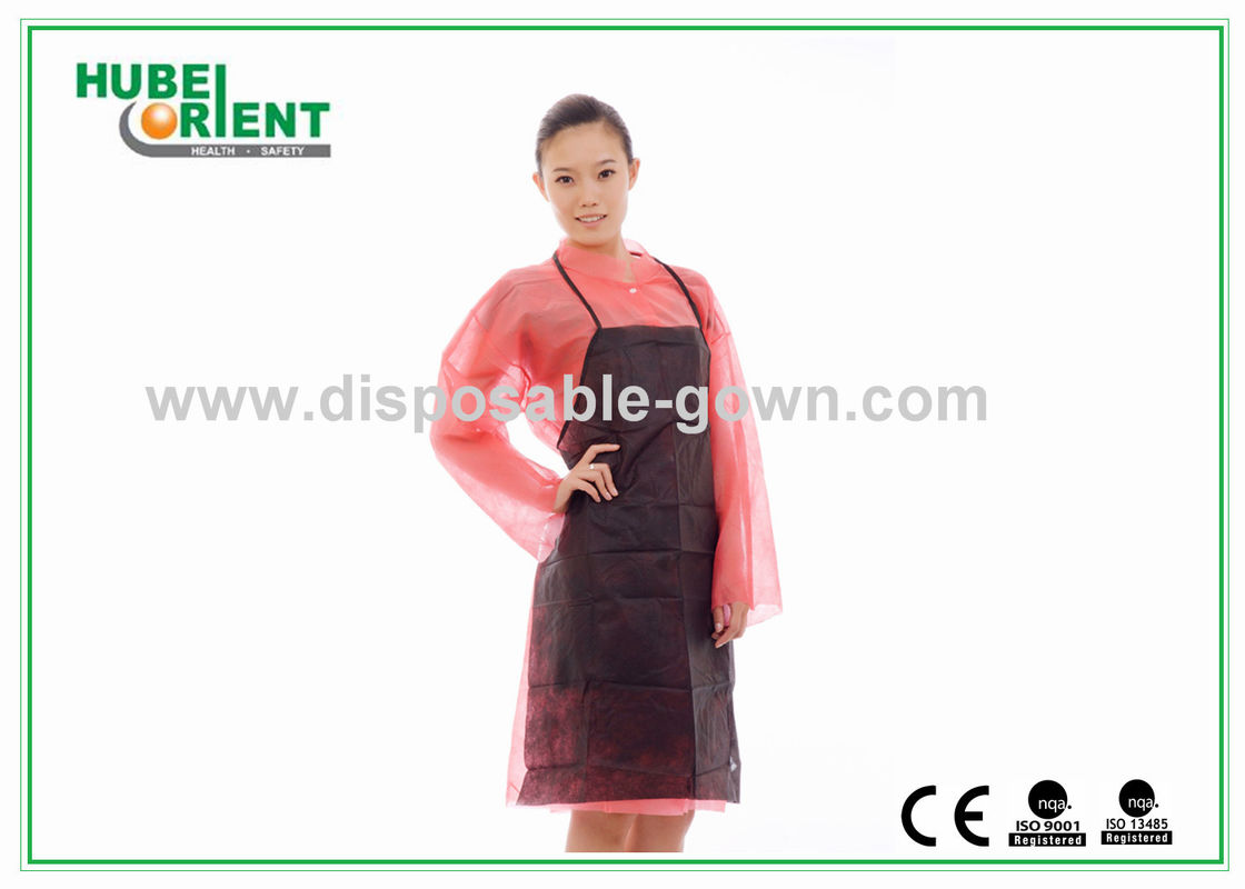 Oil Prevention Single Use Nonwoven Apron Without Sleeves