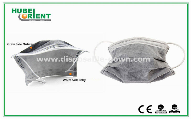 Disposable Active Carbon Multilayered Earloop Face Mask
