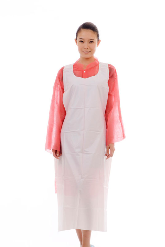 Anti Oil Factory Disposable PE Apron Alternative Color